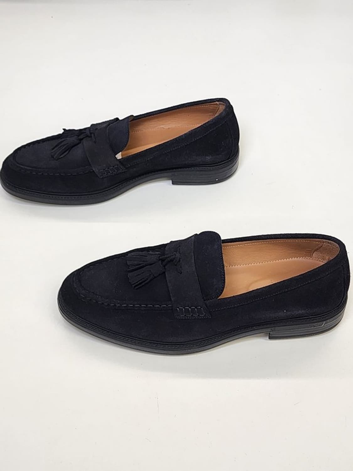 ZARA 네이비 스웨이드 테슬 로퍼 285 상품이미지4