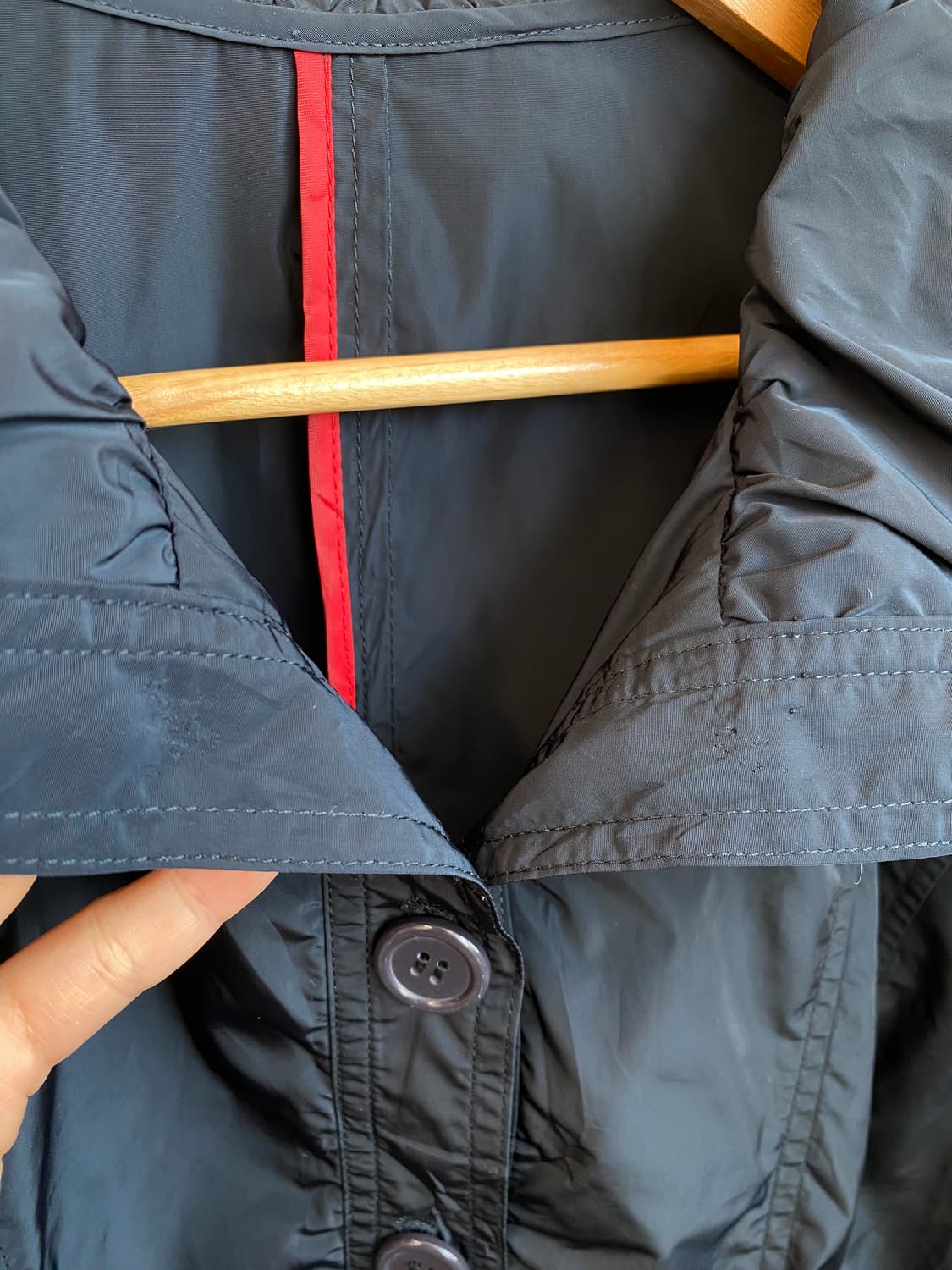 네이비 바스락 자켓(L) 상품이미지8