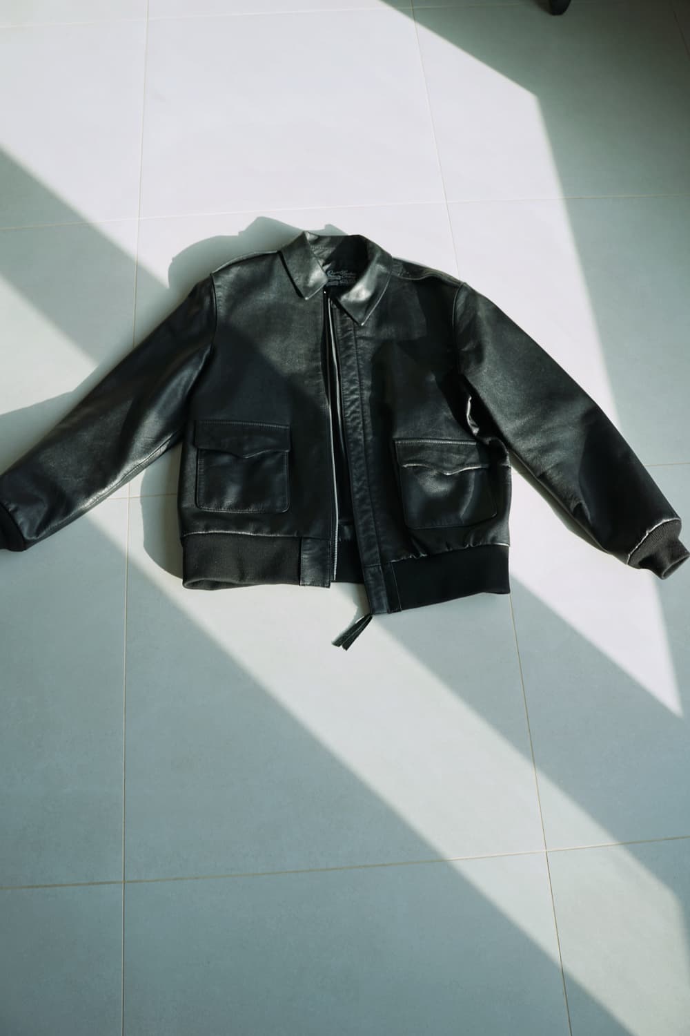 급처) 딤스킨 신흥사 goat skin A-2 자켓 XL 상품이미지2