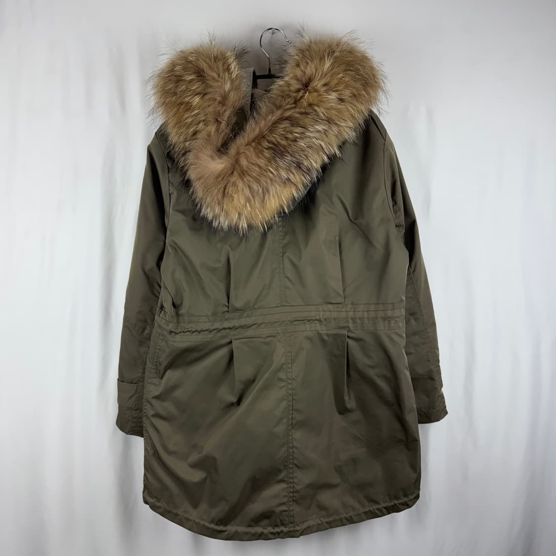 (무료배송)66) 지오송지오 우먼스 라쿤퍼 야상 후드자켓 상품이미지6