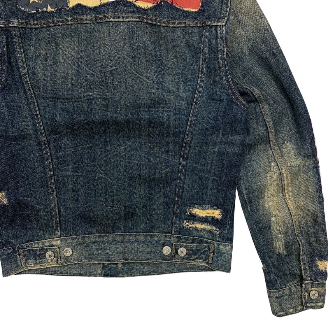 데님앤서플라이 성조기 데님 자켓 S 상품이미지6