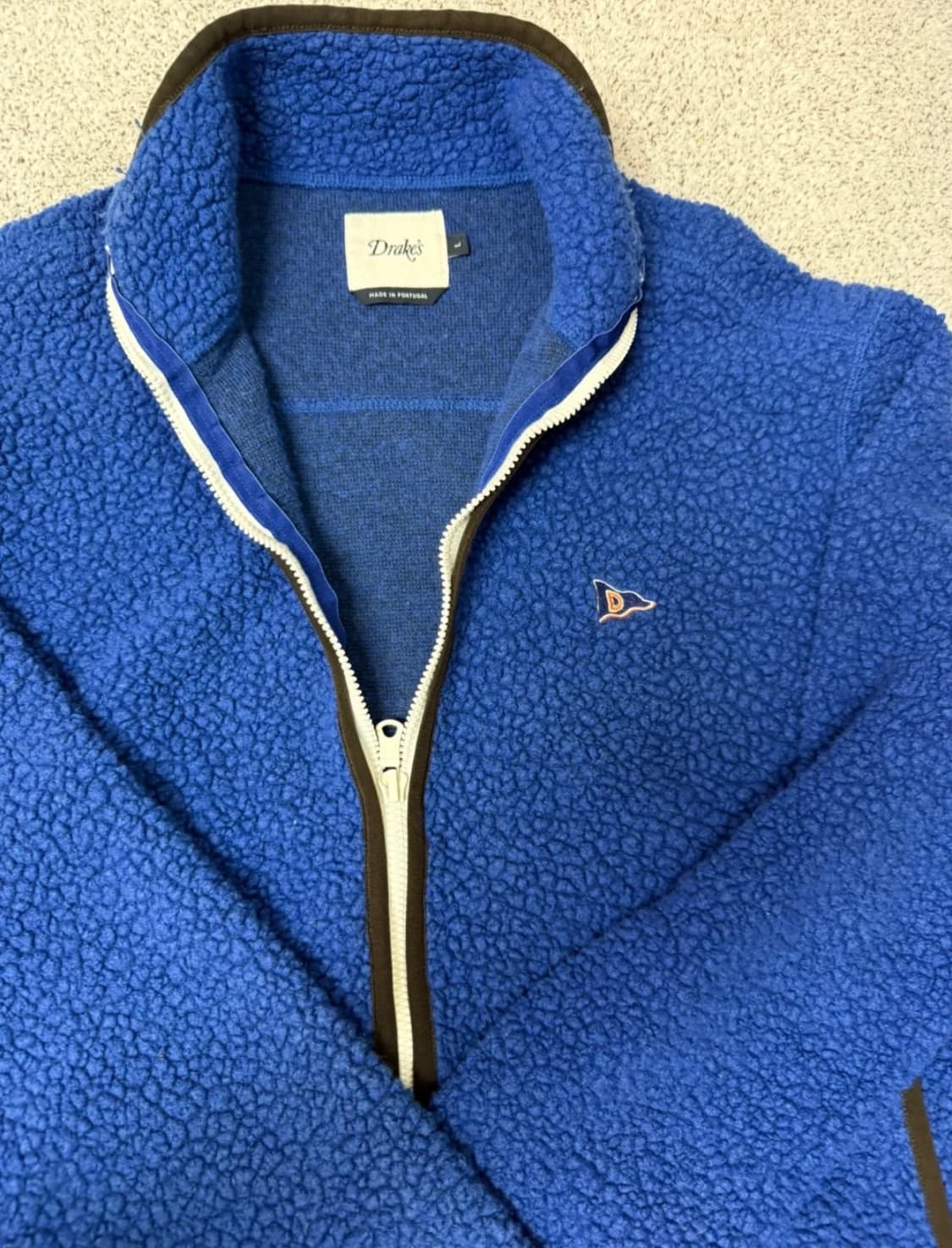 드레익스 플리스 블루 L 판매 상품이미지2