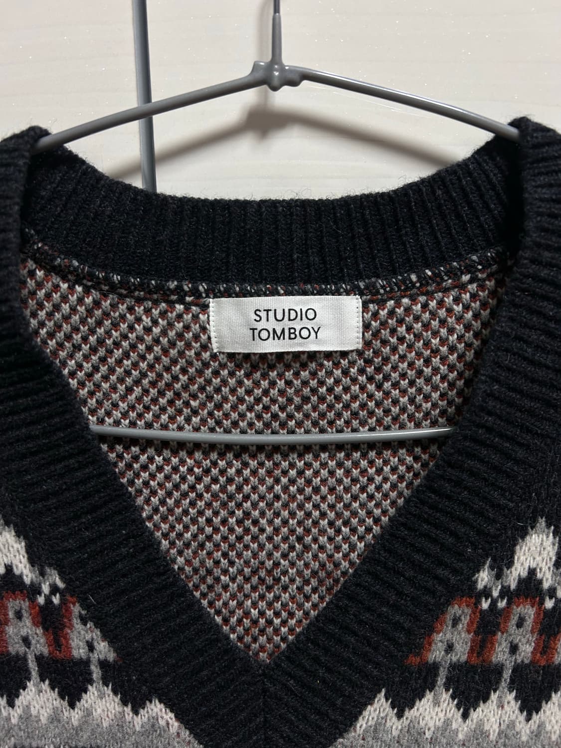 스튜디오 톰보이 니트 조끼 (free size) 상품이미지2
