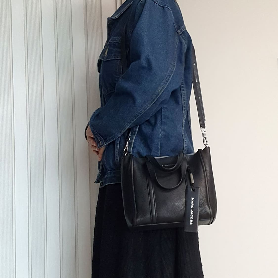 마크제이콥스 사각 크로스백 중고 가방 은피아노 상품이미지1