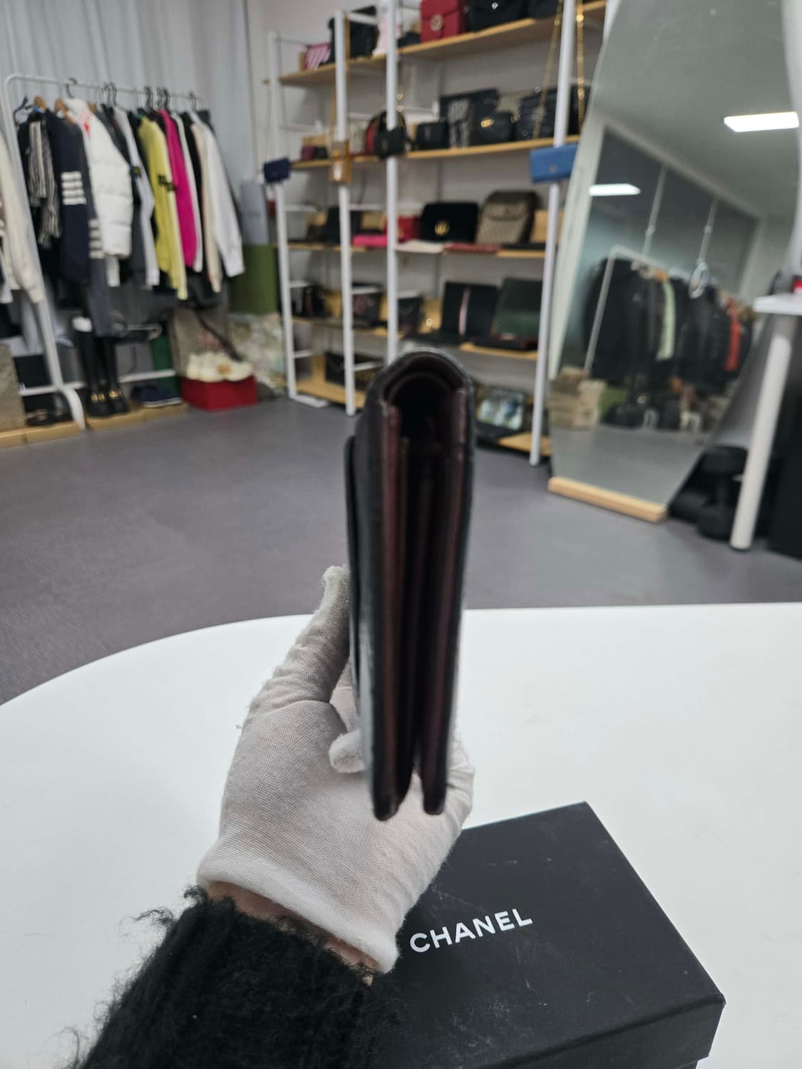 [50%세일] 샤넬 램스킨 장지갑 상품이미지3