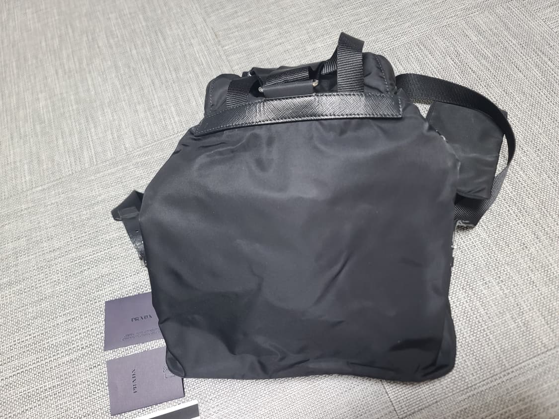 프라다백팩 나일론 투포켓 미디엄 백팩 1bz811 명품 백팩 상품이미지5