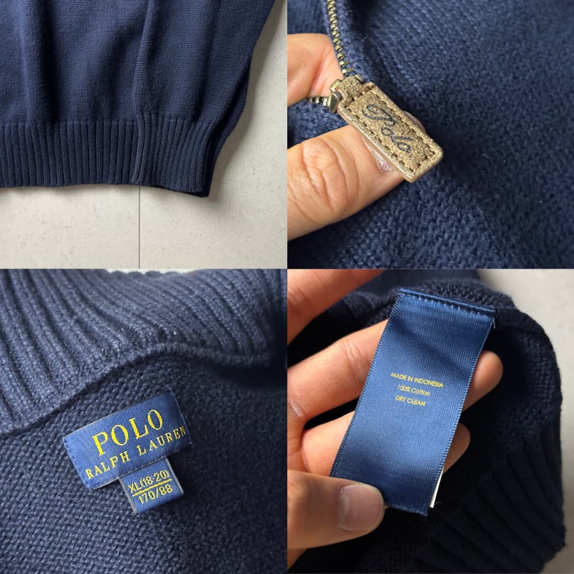 폴로 반집업 상품이미지4