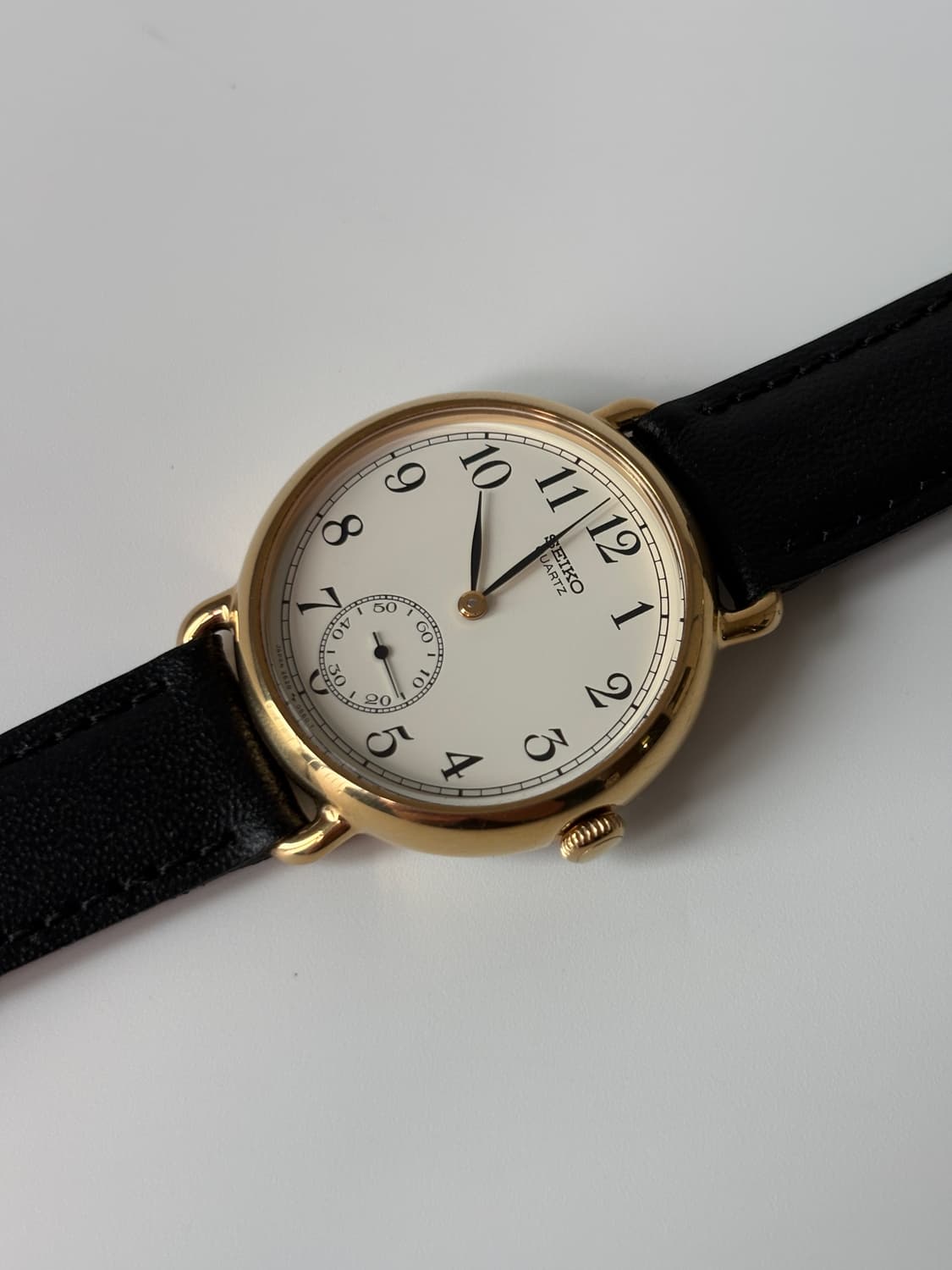 1980s Small Seconds Gold Quartz 상품이미지3