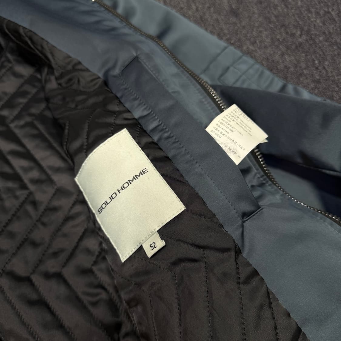 솔리드옴므 항공점퍼 자켓 상품이미지9