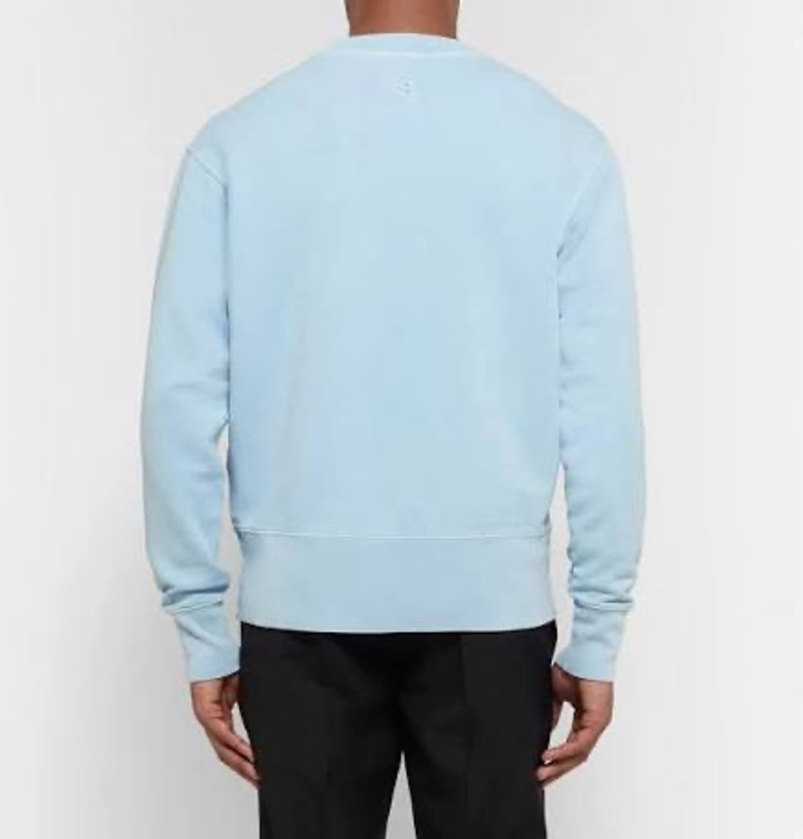 아크네 스튜디오 가먼트-다이드 코튼 스웻셔츠 상품이미지5