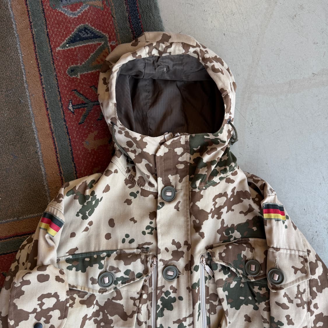 German Army 데저트 밀리터리 자켓 상품이미지1