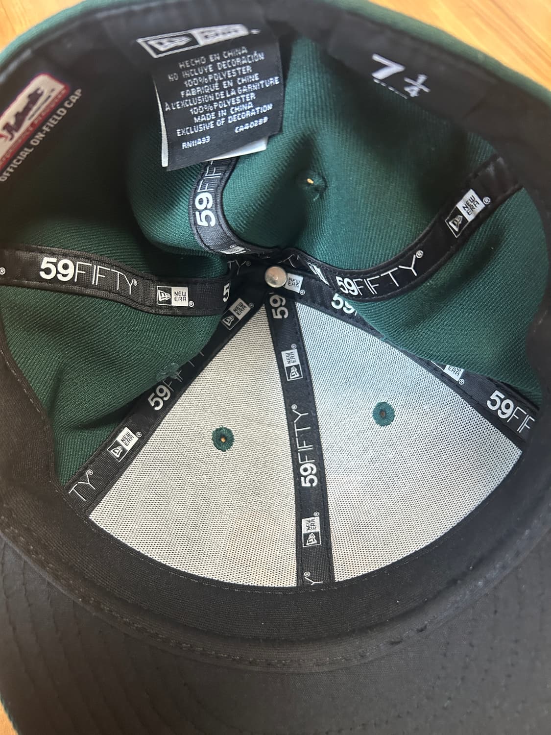 뉴에라 MLB 어센틱 오클랜드 애슬레틱스 상품이미지2