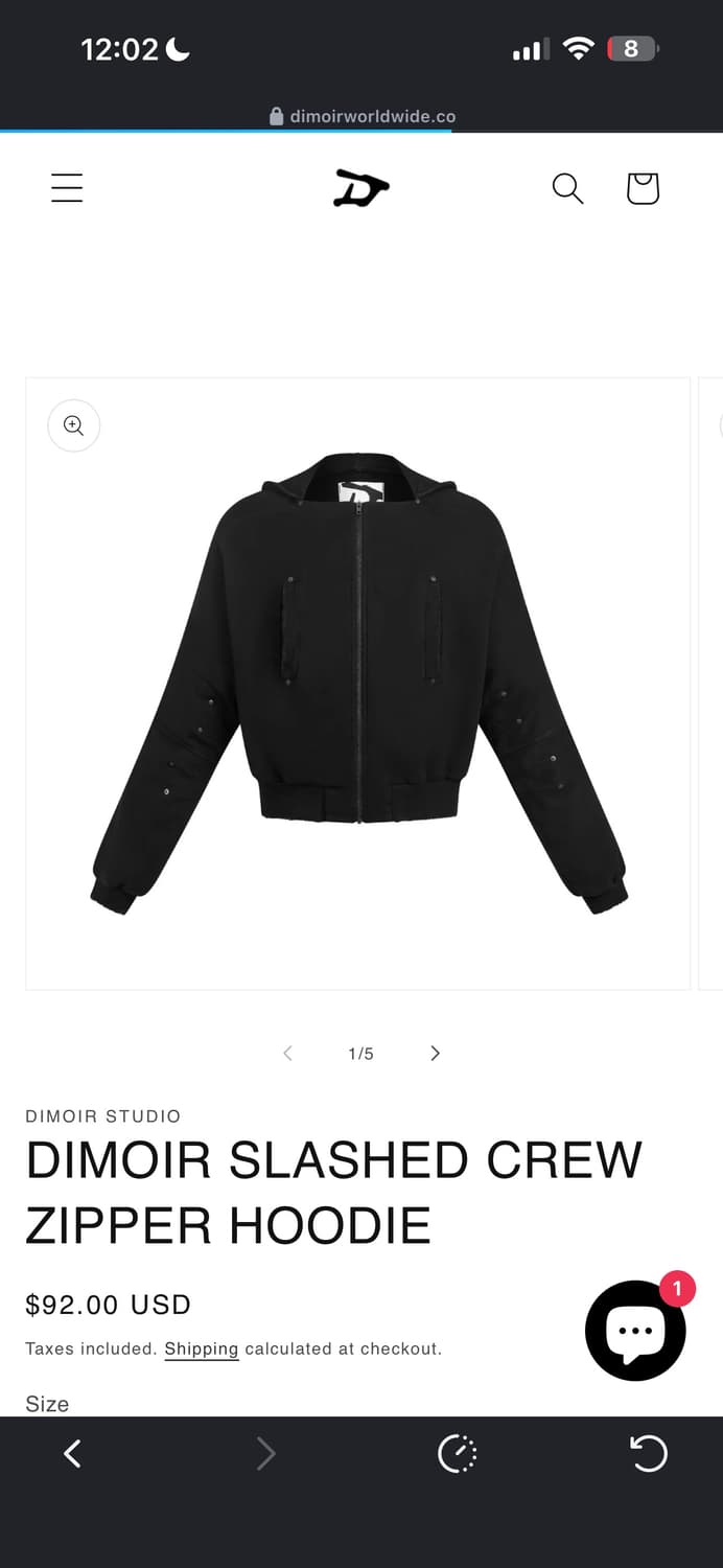 dimoir hood zip up 상품이미지4