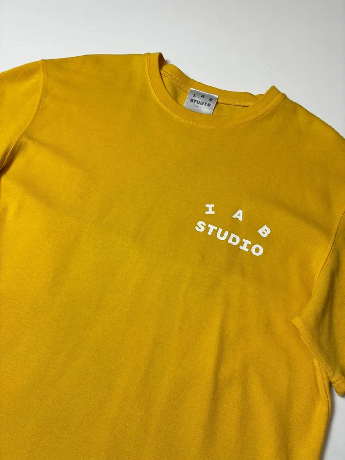 아이앱스튜디오 빅로고 오버핏 반팔 티셔츠 PN9398 상품이미지5