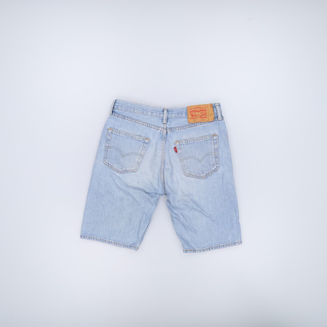 W30 리바이스 501 데님 반바지 0306H1 상품이미지2