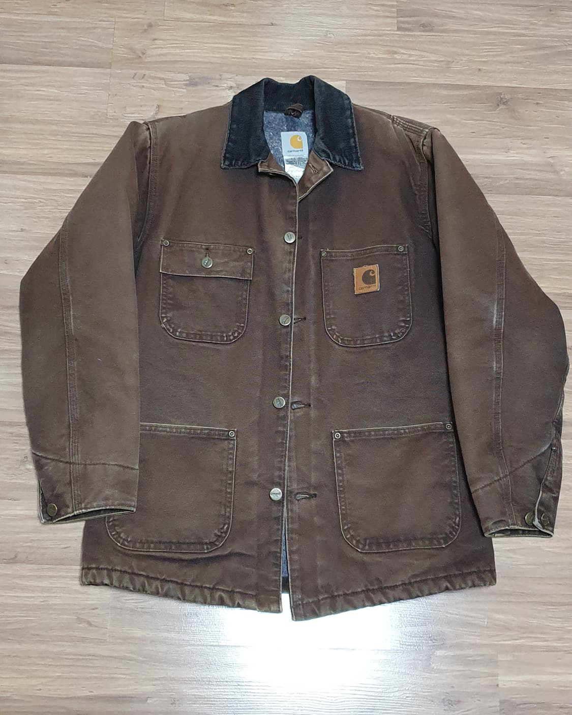 [s]칼하트 c02 DKB 샌드스톤 초어코트 미시건자켓 상품이미지1