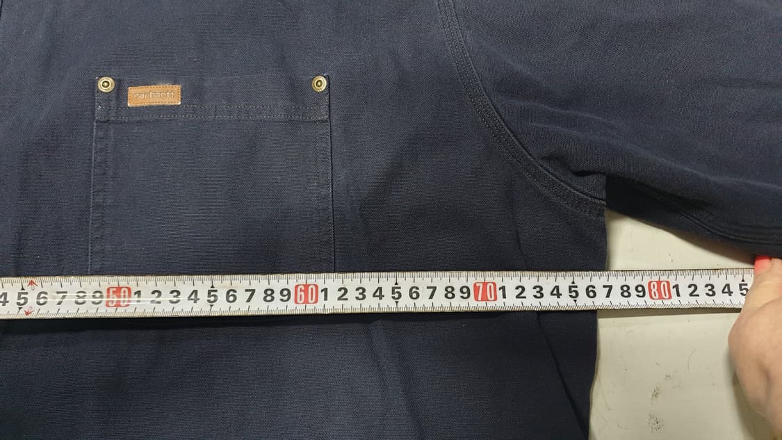 칼하트 네이비 워크셔츠 3XL 상품이미지6