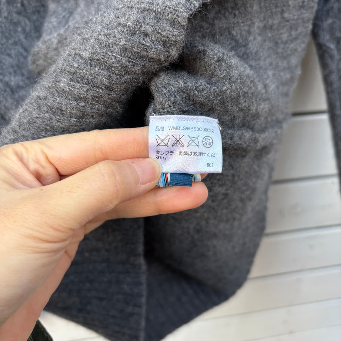 Polo 폴로 울 브이넥 니트 상품이미지5