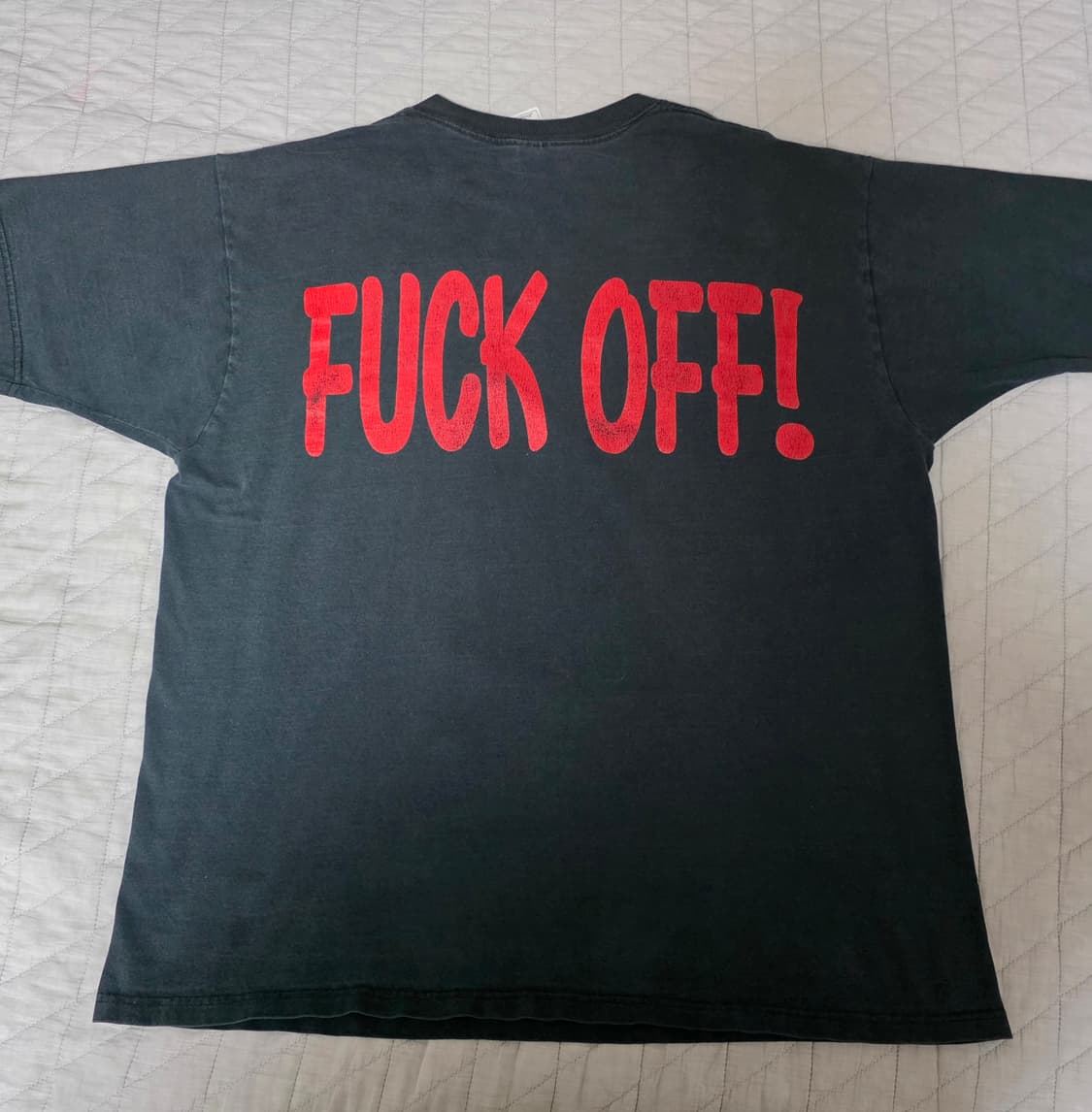 [XL] 90s ICP 미들핑거 빈티지 밴드티 랩티 ver. 숏 상품이미지6