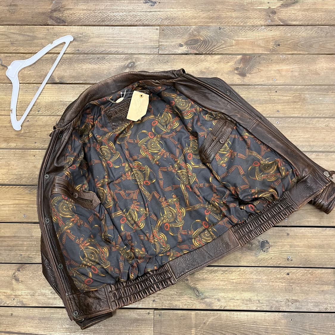 90s vintage 가죽 재킷 상품이미지6