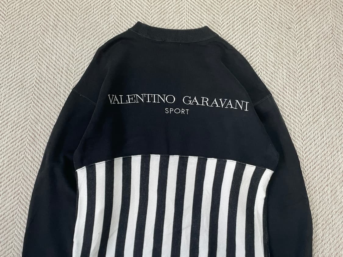 발렌티노 가라바니 스포츠 패널 스웻셔츠 상품이미지10