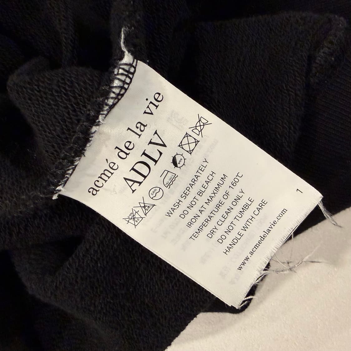 [2] 아크메드라비 도넛 후드티 블랙 B245 상품이미지8