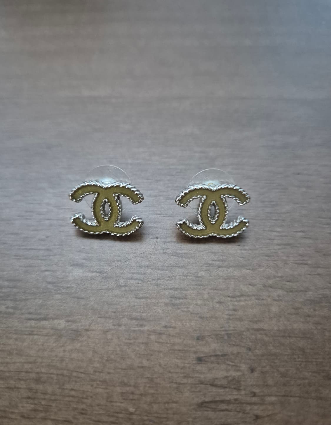 샤넬 cc 트위드 귀걸이 정품 상품이미지1