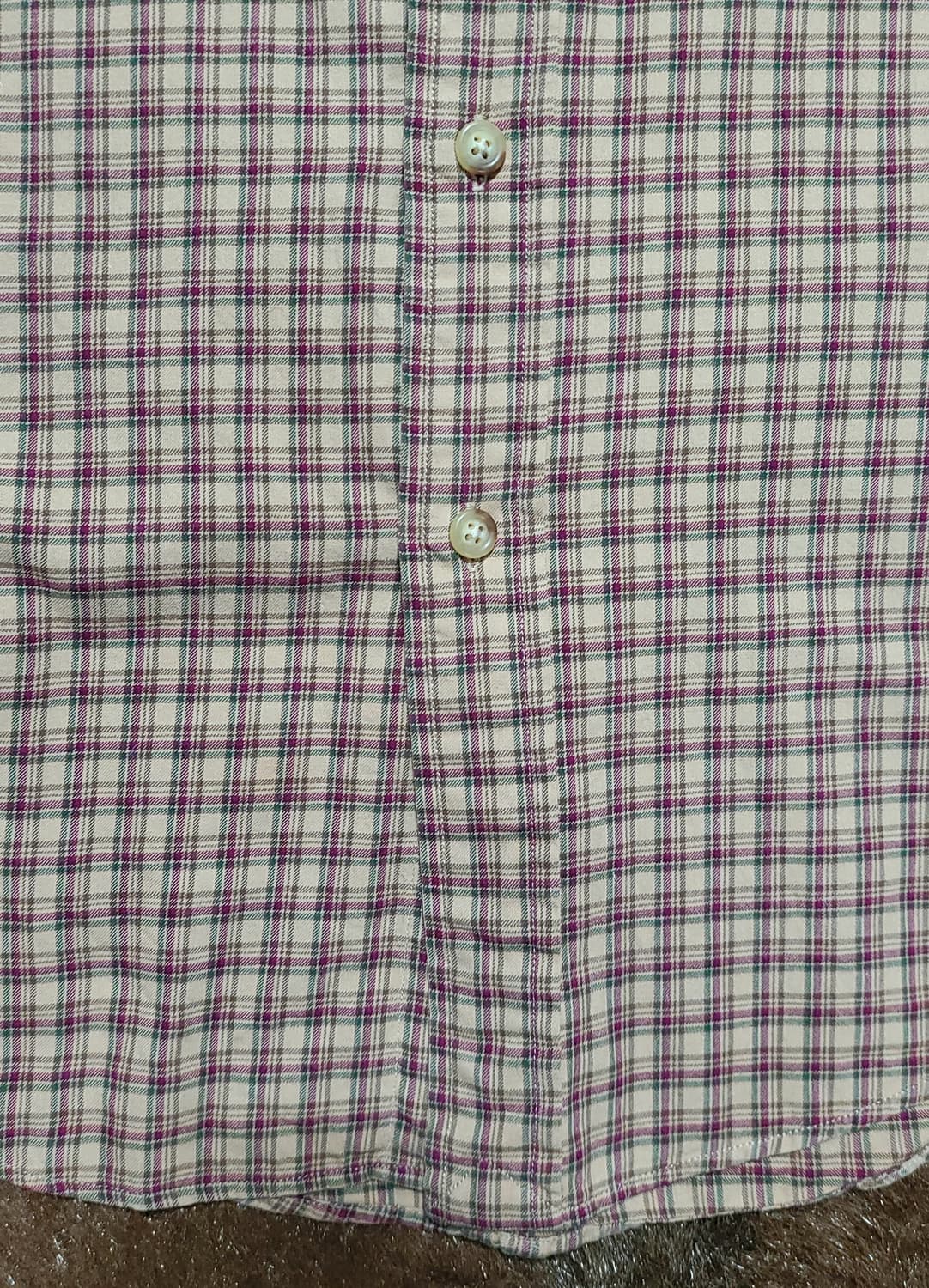 폴로 랄프로렌 여성 잔 체크 남방(XS) 상품이미지4