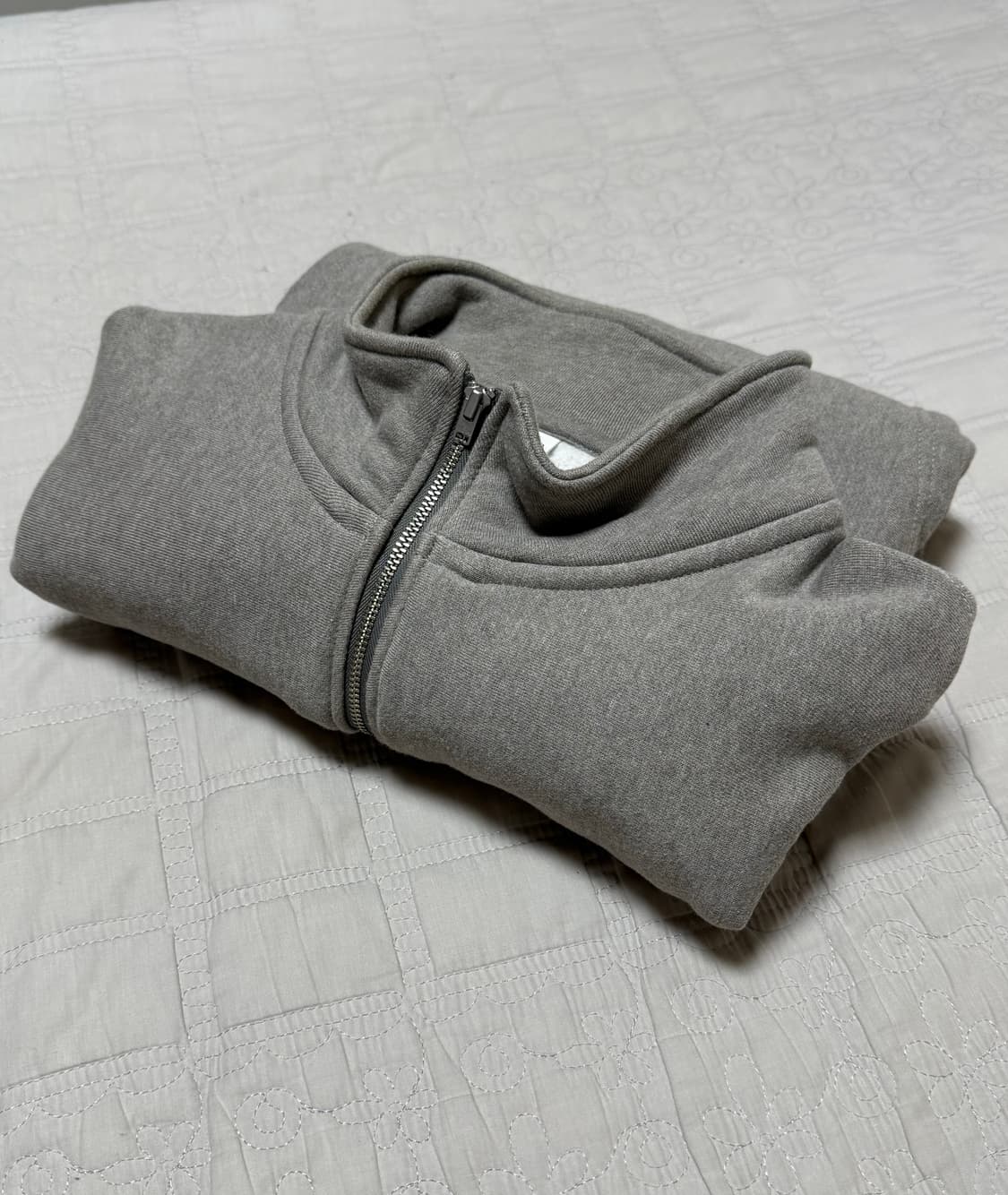 카키스 하프집업 풀오버 세이지 상품이미지4