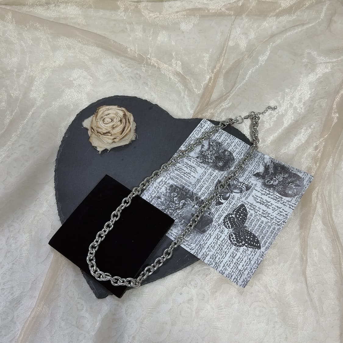 빈티지 체인 목걸이 상품이미지2