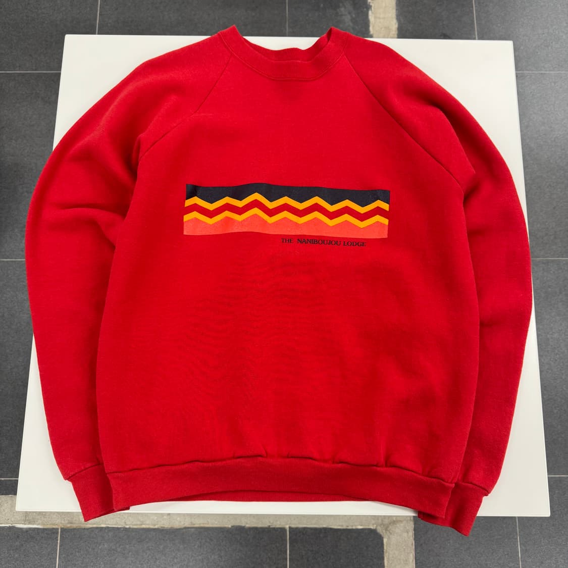 90‘s Naniboujou Graphic Sweatshirts 상품이미지1