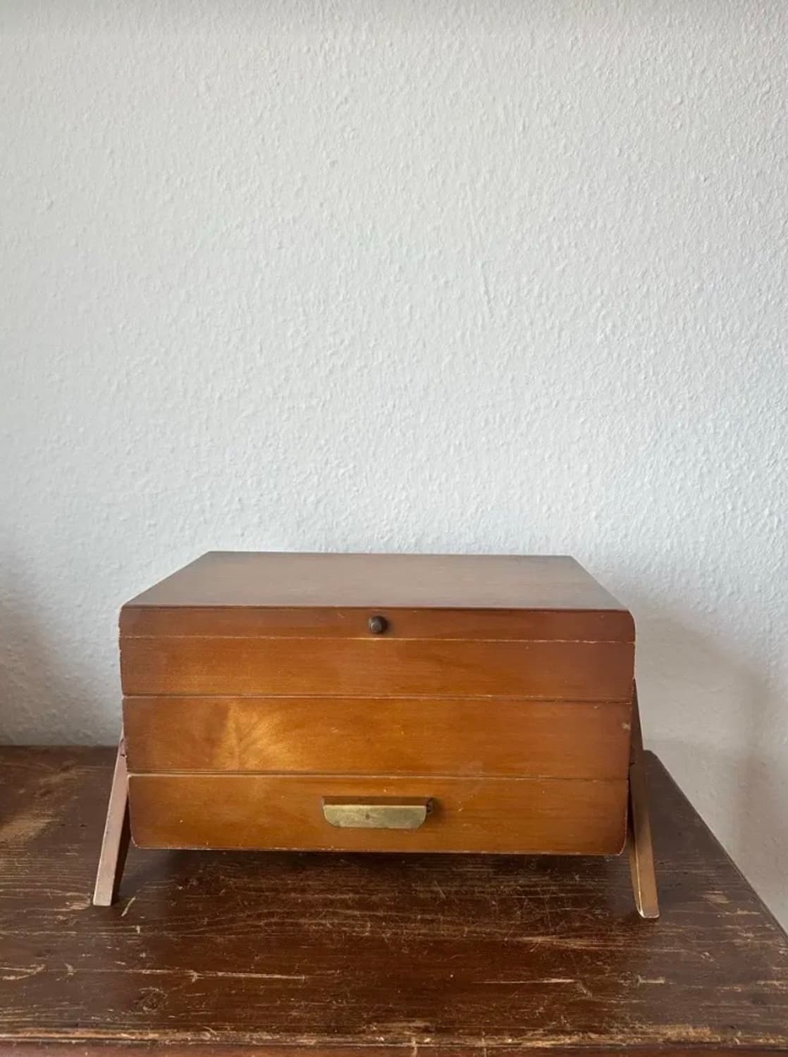 독일)빈티지 아코디언 소잉박스 상품이미지1