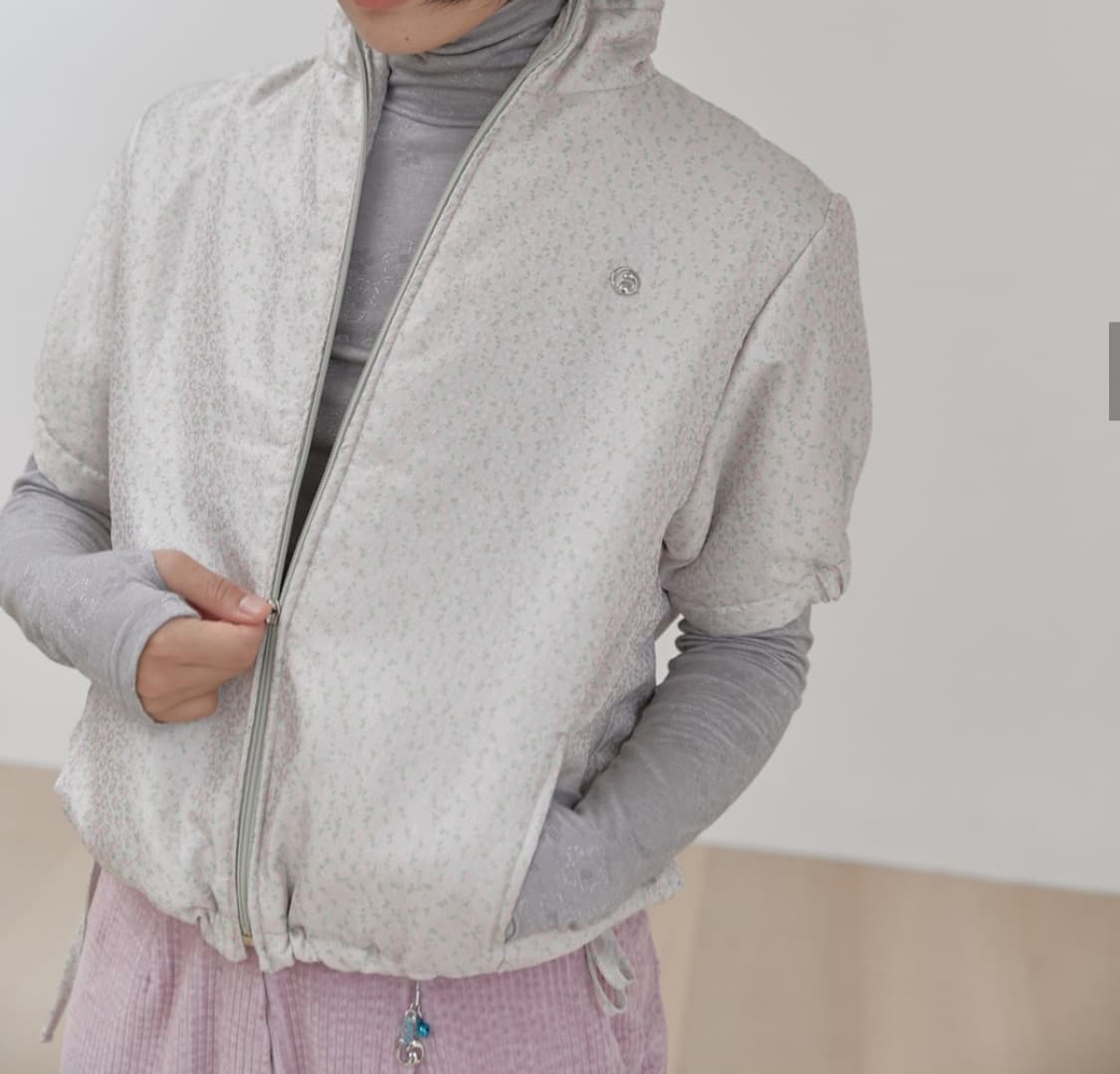 오헤시오 하프 패딩 핑크 상품이미지3