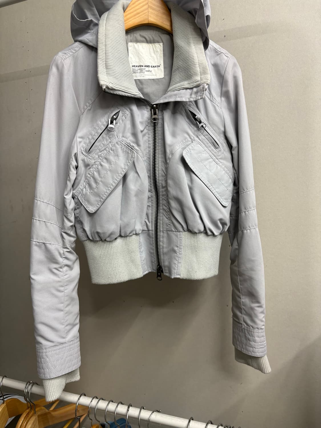 Heaven and Earth 제팬 크롭 자켓 상품이미지2