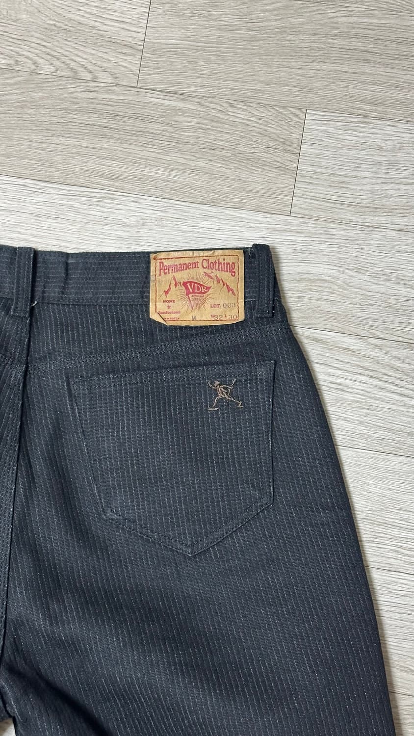 Vdr 003 데님 흑청 M사이즈 상품이미지3
