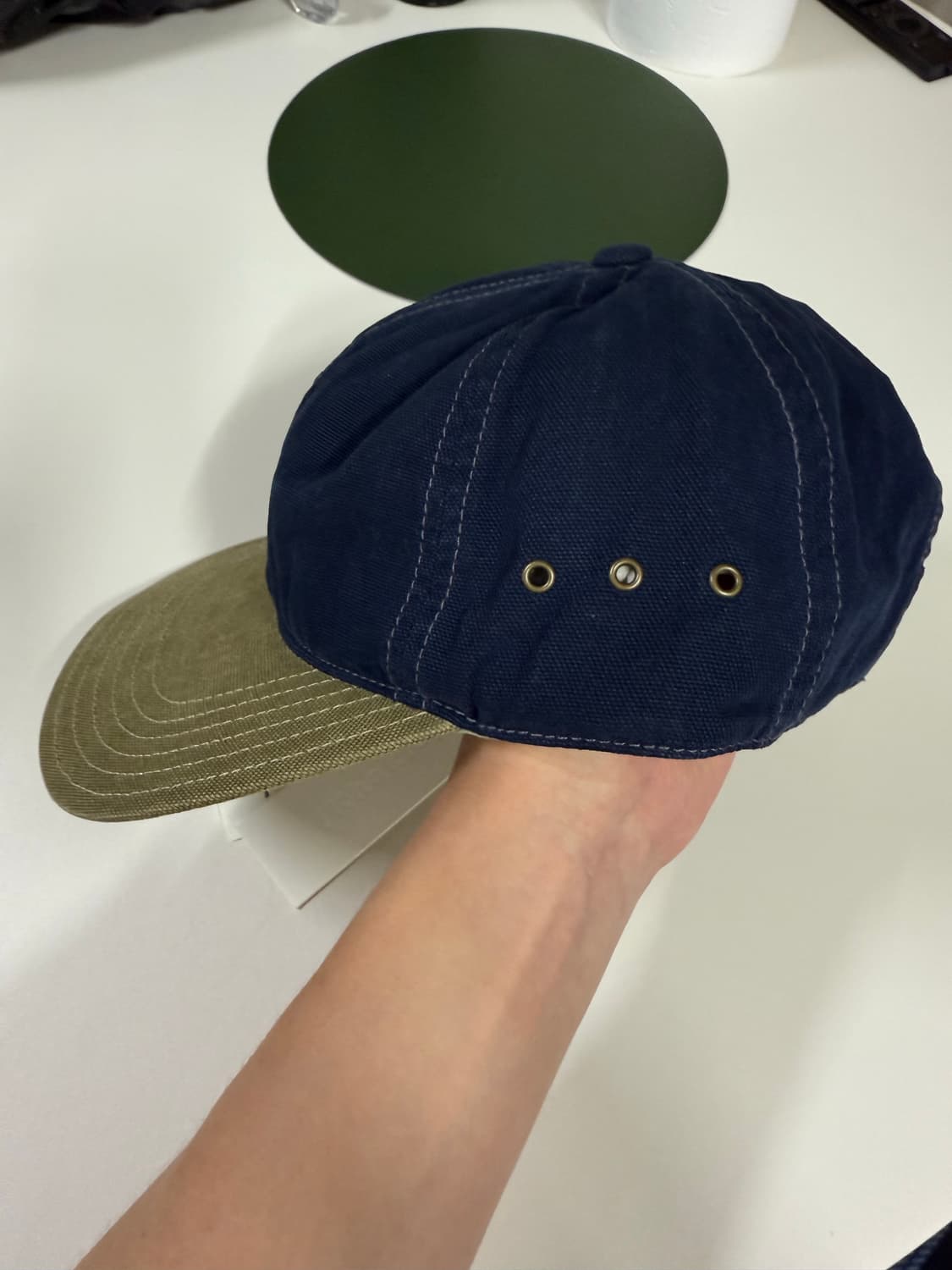 카키스 스터프 캡 네이비 상품이미지4