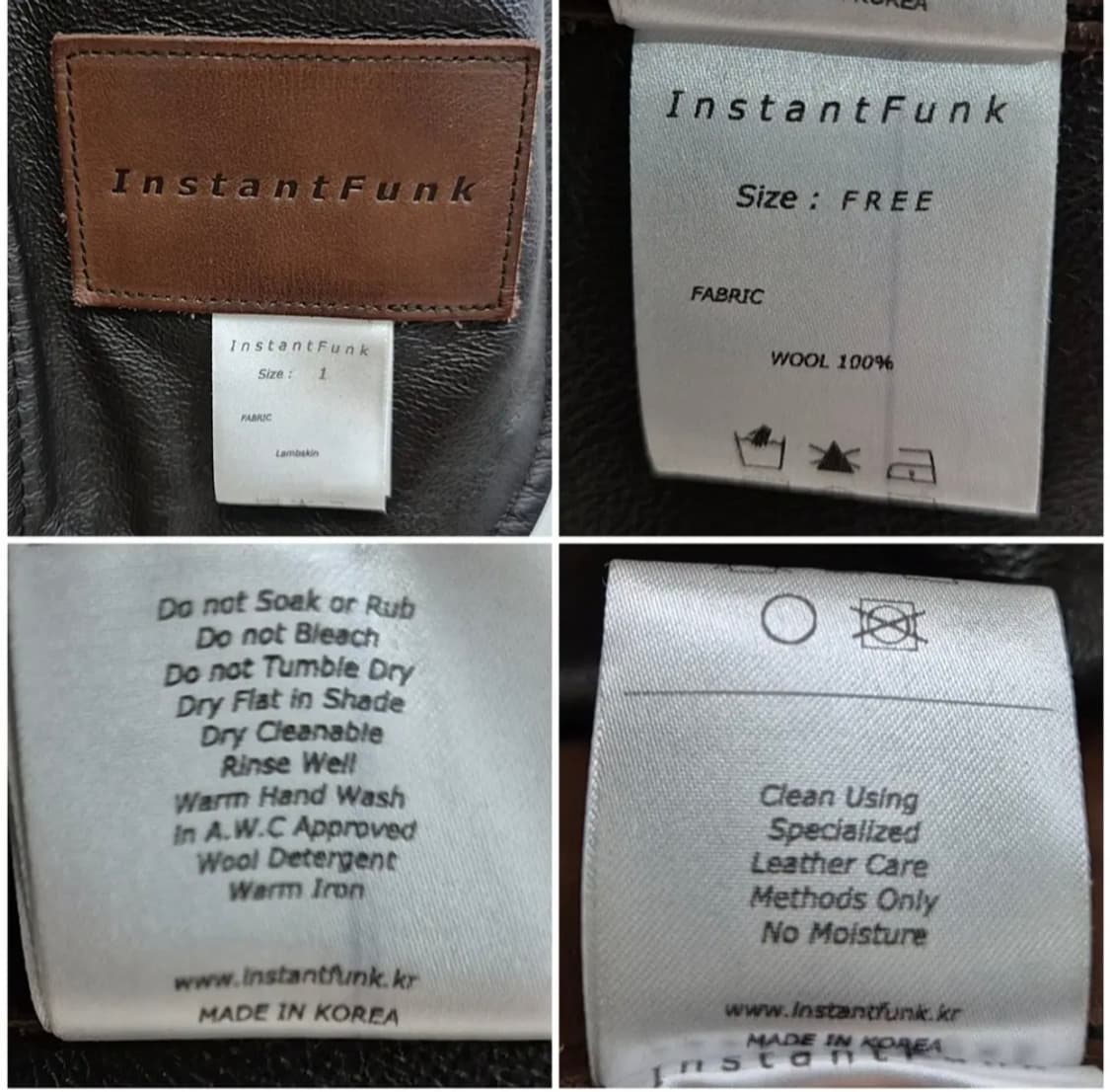 인스턴트펑크 램스킨 무스탕 상품이미지9