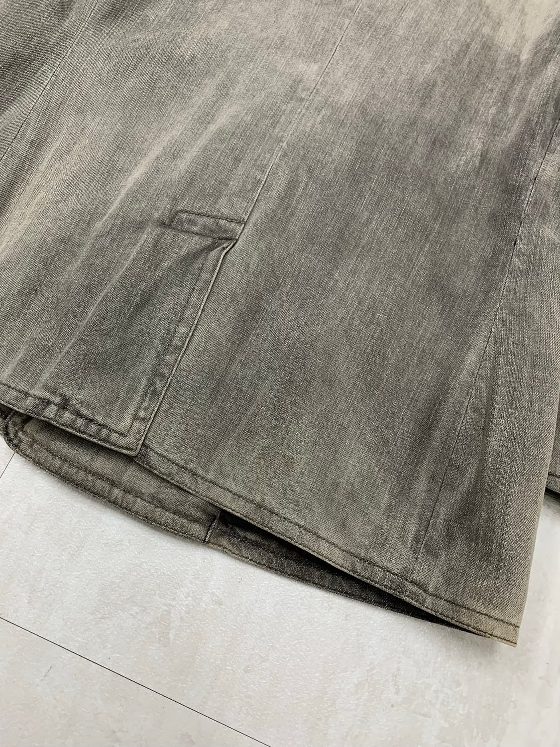 데님 앤서플라이 흑청 자켓 #145 상품이미지10