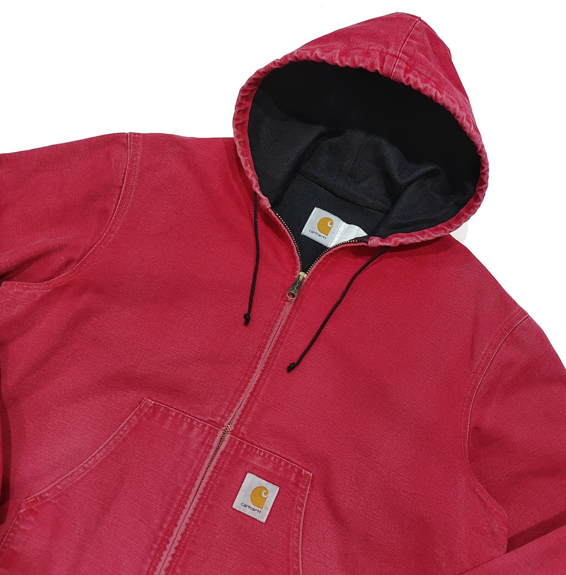 칼하트 액티브 자켓 90s j100 레드 L (100~105) 상품이미지3