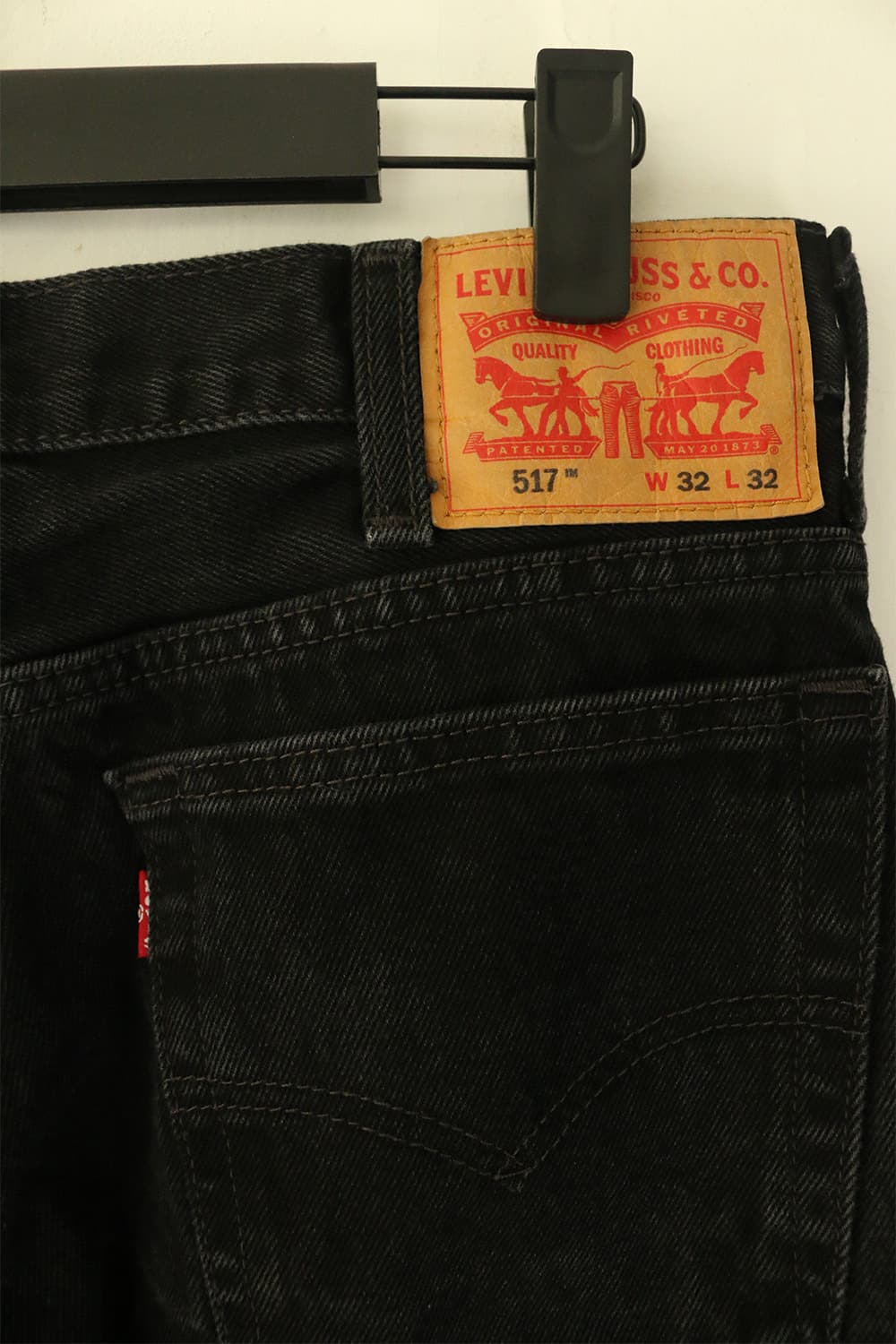 리바이스 517 블랙 부츠컷 32 상품이미지8