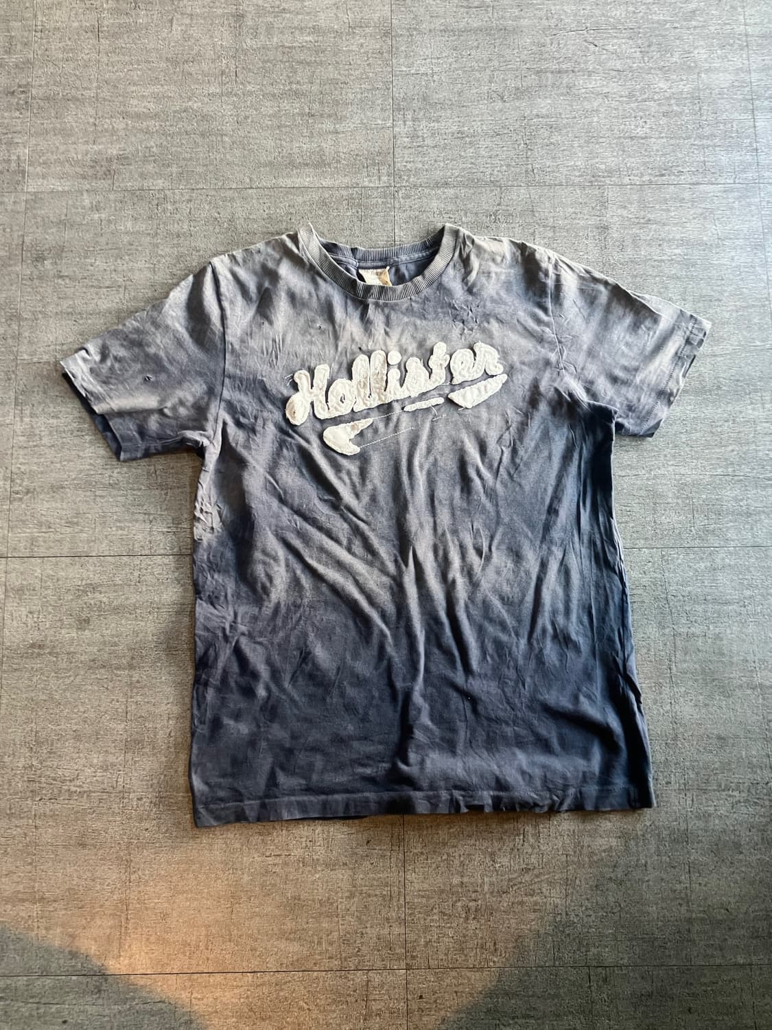Hollister 홀리스터 올드스쿨아메카지 워싱데미지 반팔티셔츠 상품이미지1