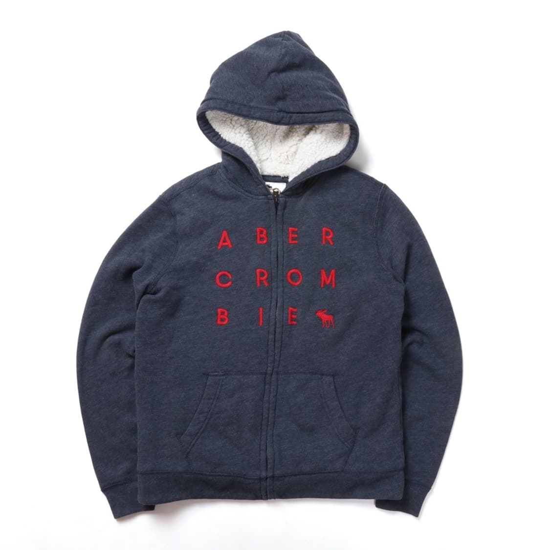 아베크롬비 Abercrombie&Fitch Logo Hood Zip Up 상품이미지1