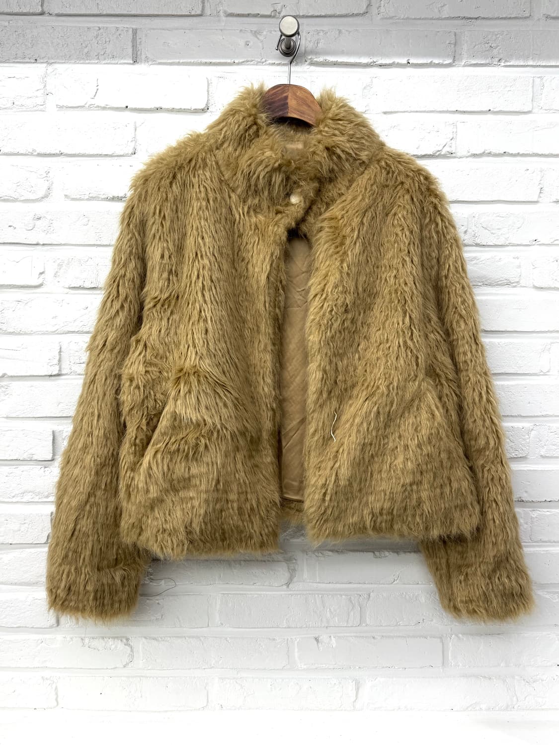 브라운 에코퍼 자켓 상품이미지3