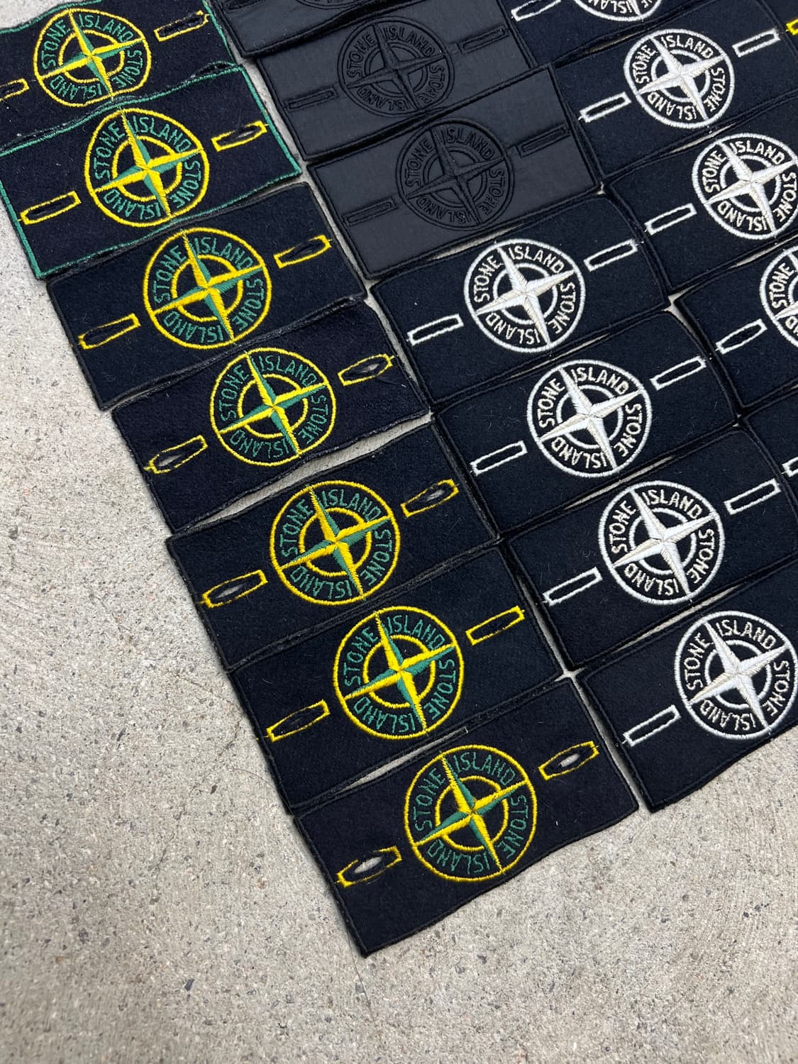 스톤아일랜드 와펜 / 그린엣지 , 올드 , 쉐도우 , 화이트 , 오리지널 상품이미지4