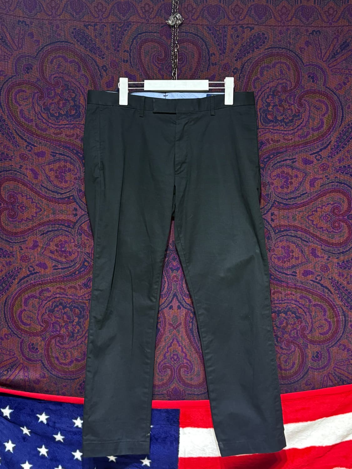 폴로 랄프로렌 블랙 치노팬츠  상품이미지1