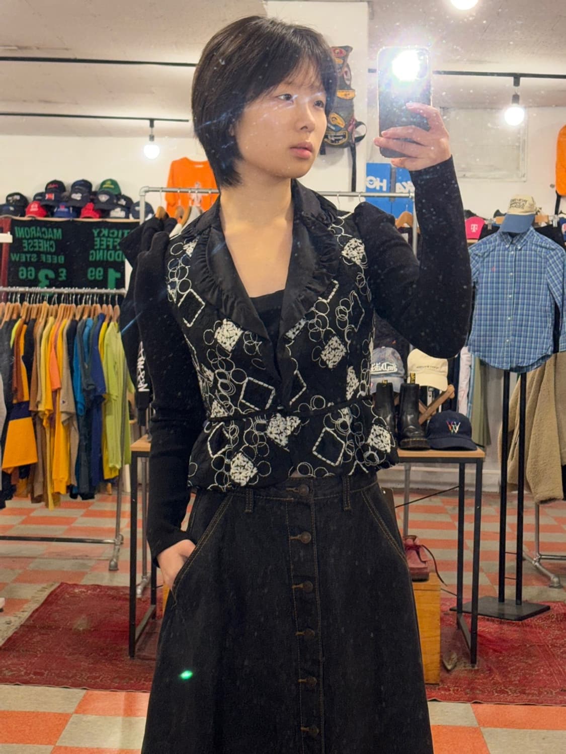 꽃무늬 자켓 상품이미지2