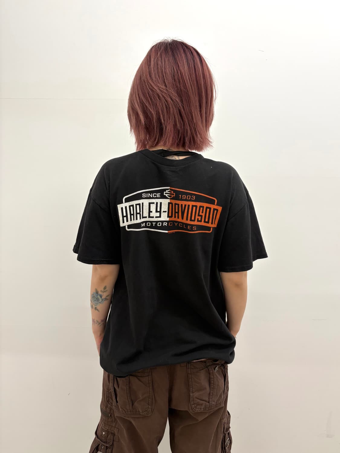 90’s Harley-Davidson 반팔 티셔츠 상품이미지3