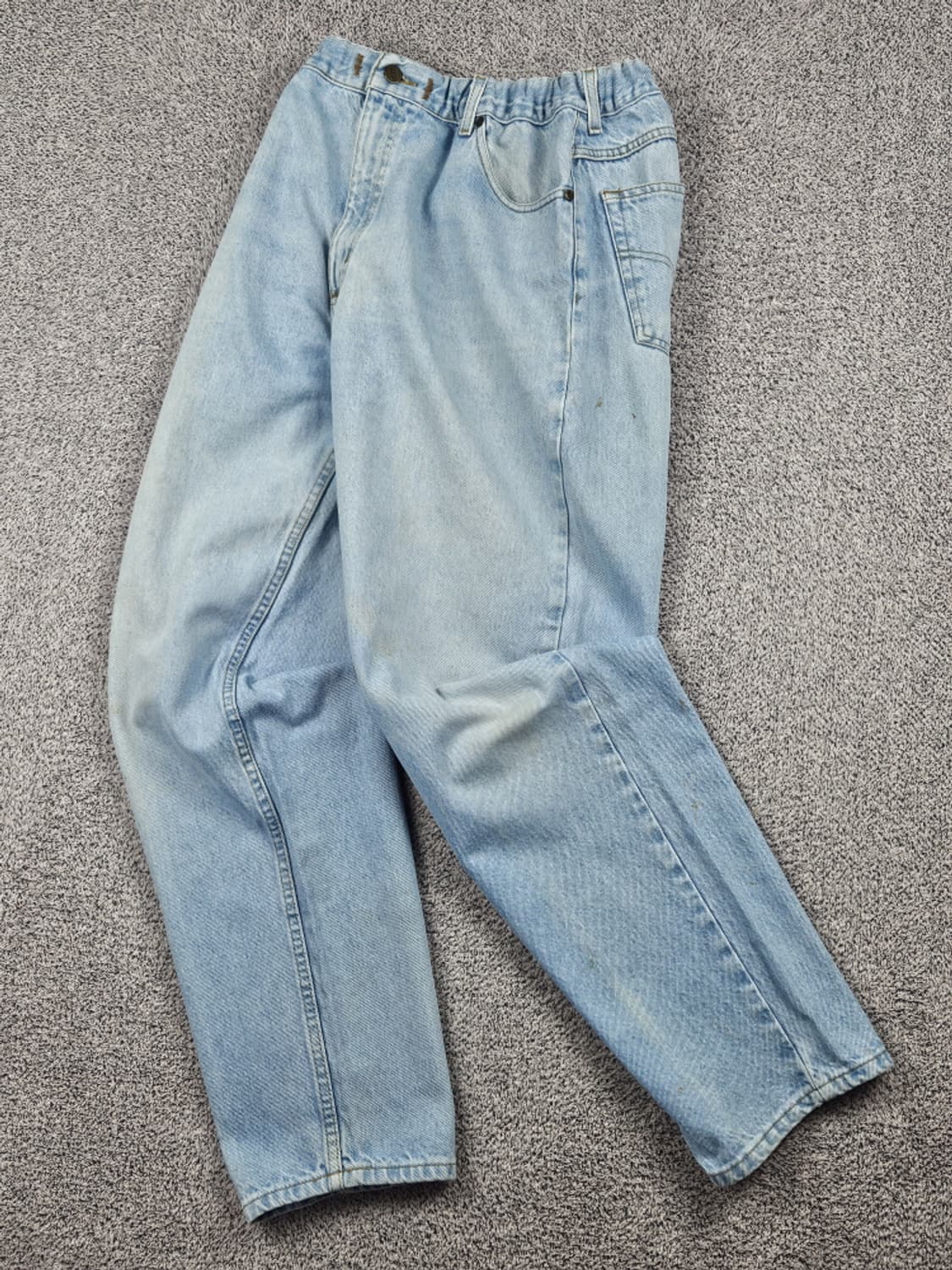 칼하트 밴딩 커스텀 데님 베이직 워크 팬츠 ( 38X32 )/ 10323 상품이미지2