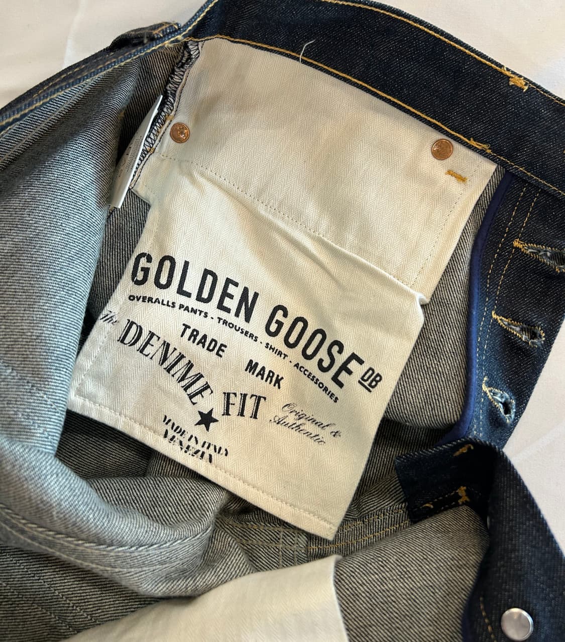 GOLDEN GOOSE Denime Fit 골든구스 데님팬츠 상품이미지8