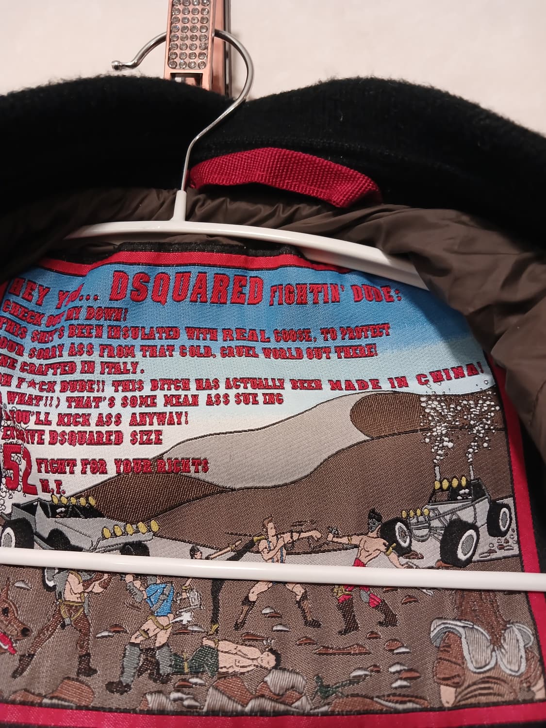 디스퀘어드2 정품 여성 패딩 95 ~ 100 사이즈 상품이미지2